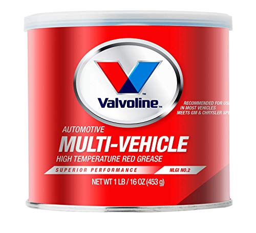 Valvoline VV614 Multi-Vehicle High Temperature Red Grease 1 Lb