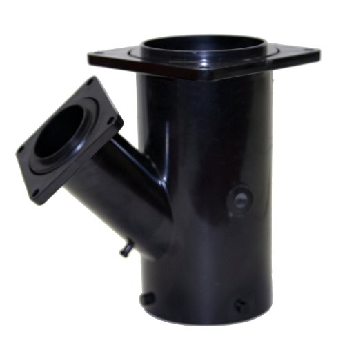 Valterra T1014-1 3in Wye Reducing, 3in Bayonet X 3in Rotating Flange X 1-1/2in Rotating Flange