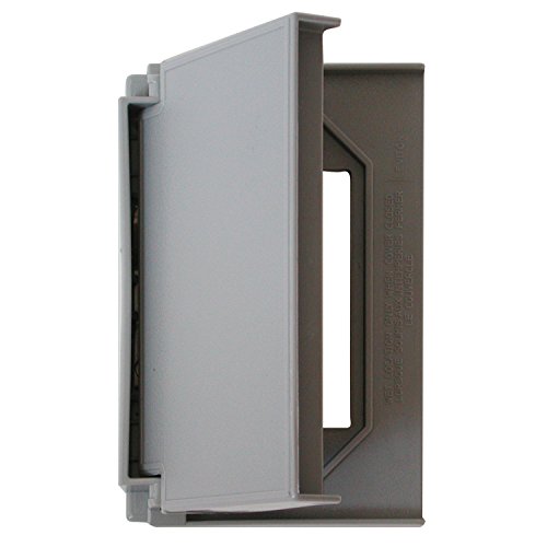 Valterra DG52515VP Valterraweatherproof Decor Receptacle Cover-Grey