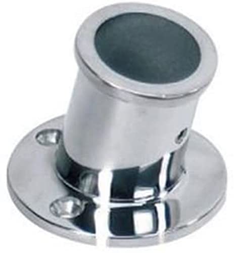Whitecap Industries 6147C 1" Flagpole Socket Top Mount Stainless Steel