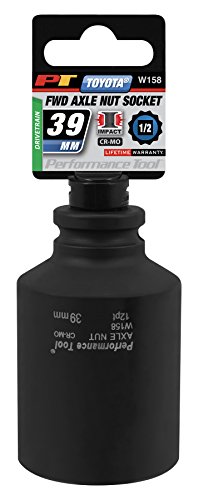 Performance Tool W158 39mm Toyota Axle Nut Socket