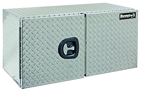 Buyers 1702240 Aluminum Underbody Truck Box with Barn Doors 48x24x24