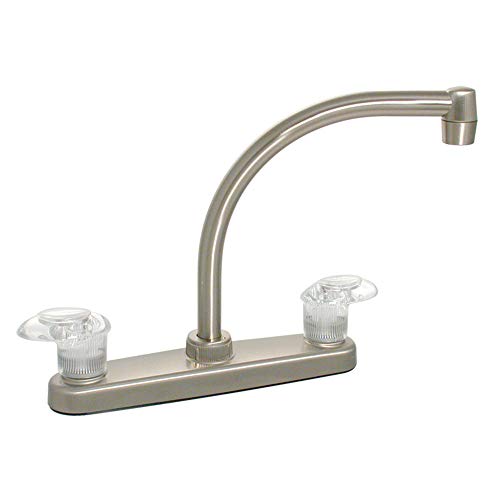 Valterra PF221402 8-Inch Kitchen Faucet with High-Arc Spout Brushed Nickel