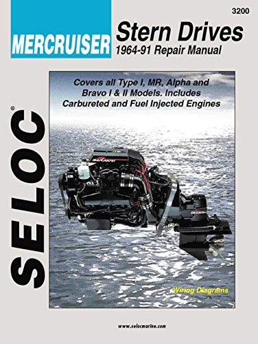 Sierra 18-03200 Seloc MerCruiser Stern Drive Repair Manual 1964-1991