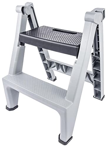 Performance Tool W85040 2-Step Folding Ladder 300lb Capacity
