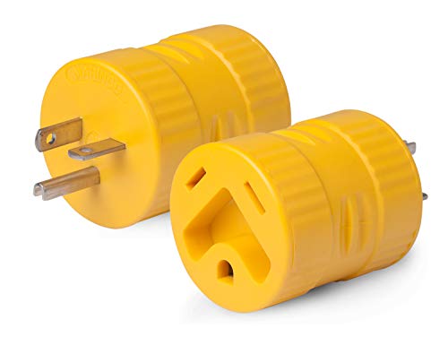 Marinco 126A Parkpowerrv Electrical Adapter (5-20 Plug To 30a Rv Conn)