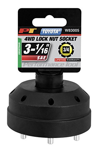 Performance Tool W83005 8 Lug Toyota & Lexus Axle Nut Socket, 1 Pack
