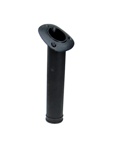 Whitecap Industries 3447BP Flush Mount Rod Holder - Blk