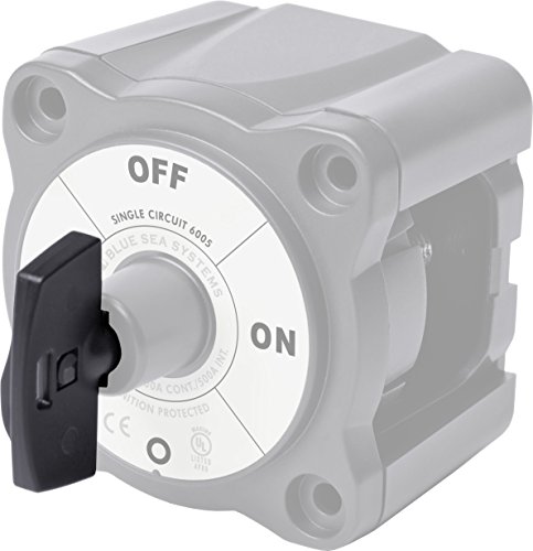 Blue Sea Systems 7900200BSS Battery Switch M-Series Key Replacement, Black, 7900200