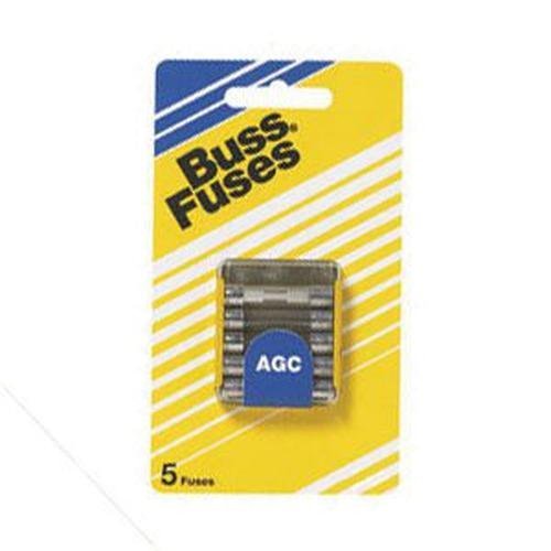 Bussmann AGC40R AGC Glass Tube Fuse 40 Amp 1/4" x 1-1/4" (Pack of 5)