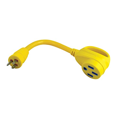 Marinco 1550ARV 15A Male to 50A Female RV Power Adapter