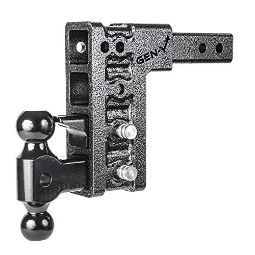 Gen-Y Hitch GH-324 Mega-Duty Adjustable Pintle Hitch 2" Shank 7.5" Drop