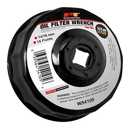 Performance Tool W54105 Filter Cap Wrench