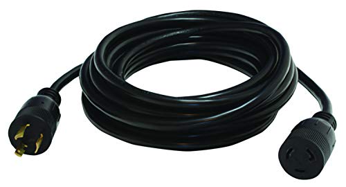 Valterra A10-G30253E 30 Amp RV Extension Cord 25 Ft with Twist Lock