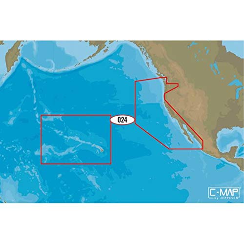 C-Map M-NA-D024-MS 4D, US W. Coast & Hawaii