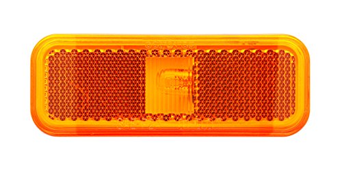 Optronics MC44AS Rectangular Clearance Marker Light Amber 2-Wire