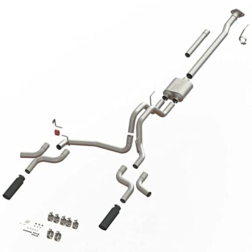 SPEEDFX 50301 Cat Back Exhaust System 3 Inch Stainless Steel F150