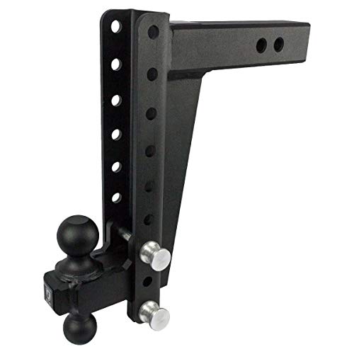 Bulletproof Hitches HD2512 2.5" Adjustable Heavy Duty Trailer Hitch 12" Drop/Rise 22,000 lb