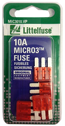 Littelfuse MIC3010VP Micro3 5-15a Blade Fuses