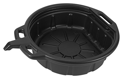Performance Tool W4071 Oil Drain Pan 4.5 Gallon Capacity with Handle