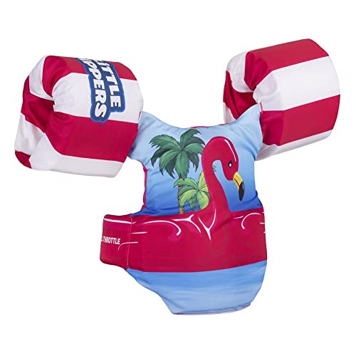 Full Throttle 104400-105-001-22  Little Dippers® Child Vest, Flamingo