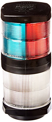 Hella 002984601 Hella Tri-Color Navigation Light Incadescent Black With