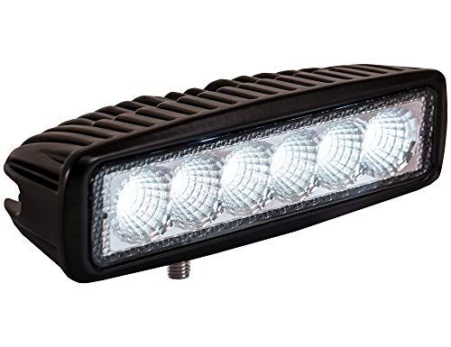 Buyers 1492135 Light,flood,12-24 Vdc,6 Led,clear,