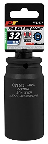 Performance Tool W83177 32mm 12-Point Axle Nut Socket