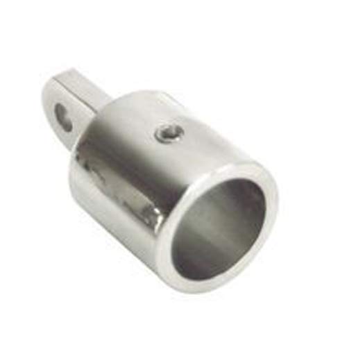 Whitecap Industries 6101C 7/8" Stainless Steel Top Cap with Outside Eye End