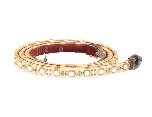 Buyers 56296144 96 Inch 144-Led Strip Light With 3m Adhesive Back Clear And Warm