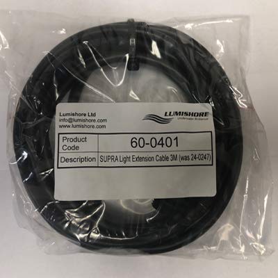 Lumishore 60-0401 LUMISHORE SUPRA Light Extension Cable 3M- Supersedes 24-0247 | 60-0401 - *ON SALE*