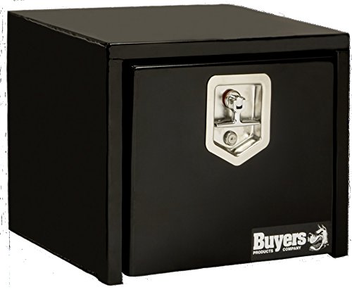 Buyers 1703349 Underbody Truck Toolbox 18L x 12W x 14H Black Steel