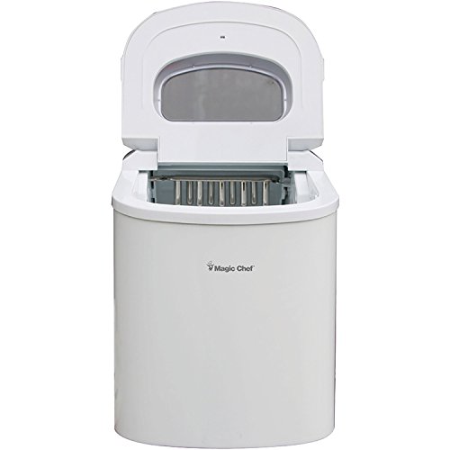 MagicChef MCIM22W Portable Countertop Ice Maker 27 lbs/Day White