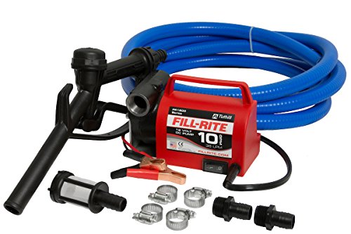Fill-Rite FR1614 Portable 12V DC Fuel Transfer Pump 10 GPM Rotary Vane