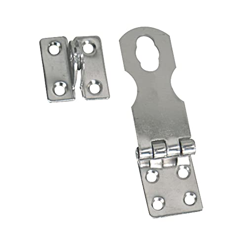 Whitecap Industries S4052C Fixed Safety Hasp 304 Stainless Steel 1" X 3" (50398)
