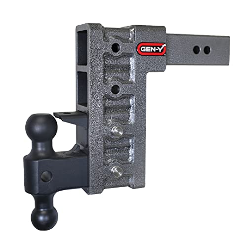 Gen-Y Hitch GH-624 Mega-Duty Adjustable Drop Hitch 2.5" Receiver 21K Towing