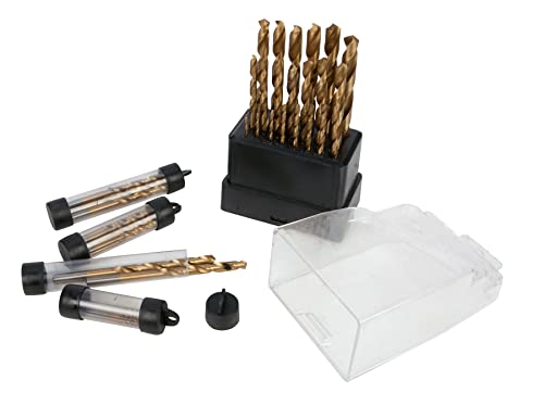 Performance Tool W9012 Titanium-Oxide 118 Degree Drill Bit Set (63 Pieces)