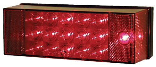 Peterson Fluid V856 LED Stop Tail Turn Light Rectangular Red