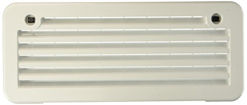 Norcold 620505PW Radius Side Vent for RV Refrigerator - Polar White