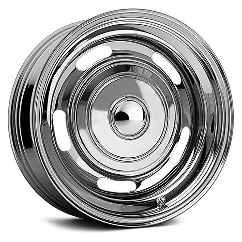 Raceline Wheels 6258090-CP 62 Rallye ?ustom Wheel Chrome 15" X 8", -6 Offset, 5x114.3 Bolt Pattern, 81mm Hub