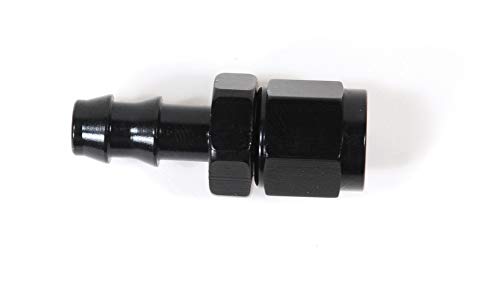 SPEEDFX 520600BK 6an St Blk Push-on Hose End