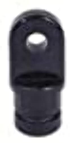 Whitecap Industries 3417WP Nylon 7/8" Inside Eye Top Fitting White, Pair