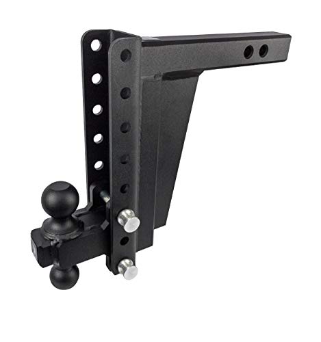 Bulletproof Hitches ED2010 Adjustable Extreme Duty Trailer Hitch 30,000 lbs 10" Drop Rise Dual Ball