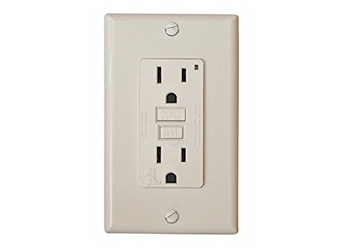 Valterra DG151VP GFI Receptacle with LED Indicator Light 15A 120V White