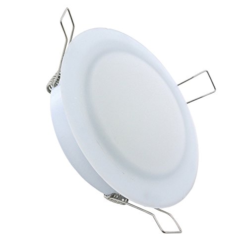 Valterra DG52525VP 36-Diode LED Recessed Puck Light with Frosted Glass - 4-1/2" Diameter