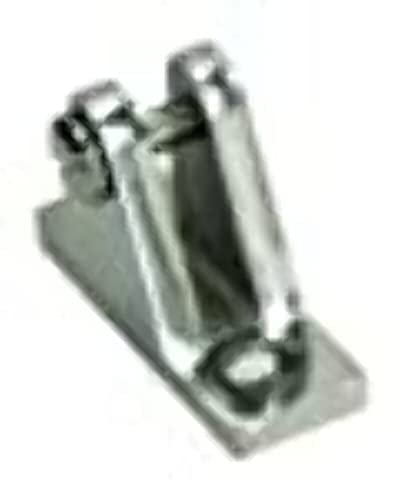 Whitecap Industries 3443WP Rail Hinge 7/8" Wht Pr