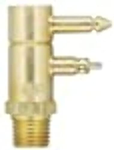 Whitecap Industries S7060C 1/4" Npt Male Brass Fuel Connector For Yamaha/mariner