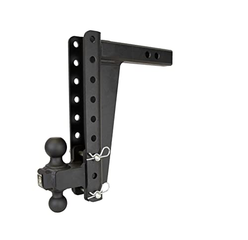Bulletproof Hitches HD2010 Adjustable Heavy Duty Trailer Hitch 10" Drop Rise 22,000 lbs