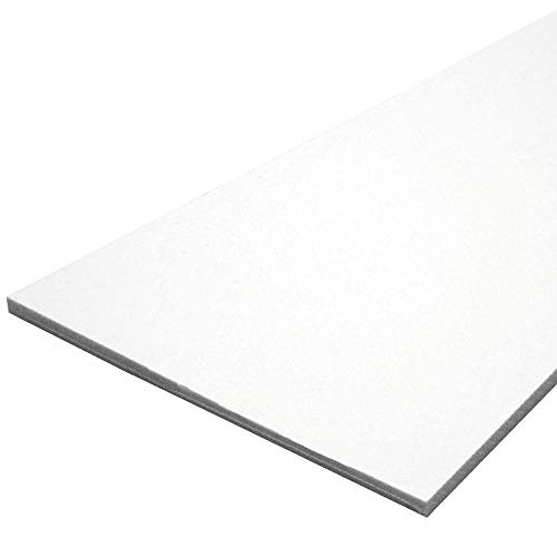 Taco Metals P10-5024WHA27-1C Taco Marine Lumber 24" X 27" X 1/2" White Starboard
