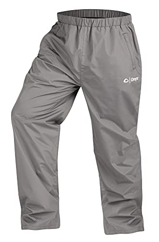 Onyx Outdoors 503000-701-040-22 ONYX ESSENTIALS RAIN PANTS LARGE - GRAY